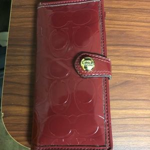 Coach credit card holder/wallet